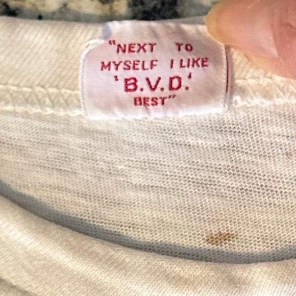 Vintage Very Rare The Beatles 1963 BVD NEMS Enterprises 1 Owner T Shirt 60s - Picture 4 of 16